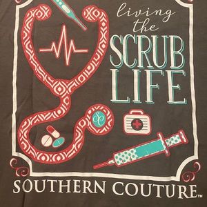Southern couture nurse life shirt